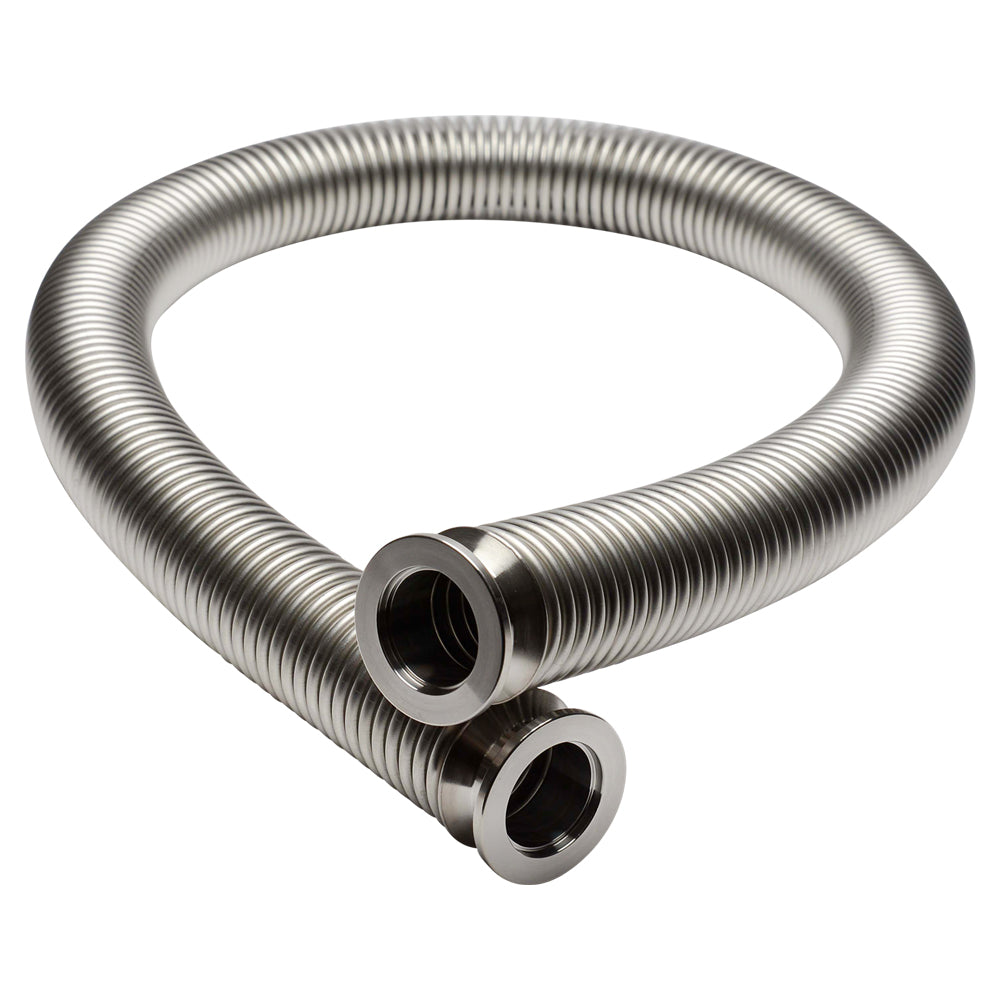NW25/KF25 Bellows Hose With Clamp Set – Vacuum Coupling, 1 Ft To 10 Ft Options