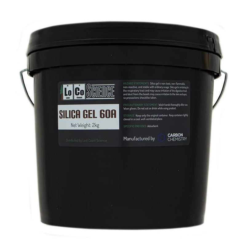 2KG variant of Silica Gel 60A Filtration Powder by Carbon Chemistry