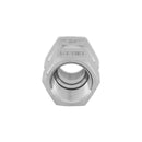 1/2 FNPT x 3/4 FNPT Straight Hose Adapter Thread View