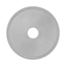 Tri Clamp End Cap 4" x 1/2" FNPT  Bottom View