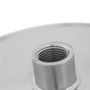 Tri Clamp End Cap 3" x 1/2" FNPT Thread View