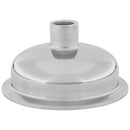 4" x 1/2" FNPT Hemispherical Reducer with Welded Plate