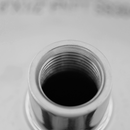 8" x 1/2" FNPT Hemispherical Reducer Flange View