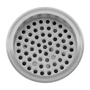 6" x 1/2" FNPT Hemispherical Reducer with Welded Plate Bottom View