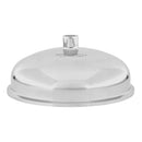 8" x 1/2" FNPT Hemispherical Reducer with Welded Plate