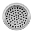 8" x 1/2" FNPT Hemispherical Reducer with Welded Plate Bottom View