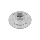 Tri Clamp End Cap 2" x 1/2" FNPT Side View