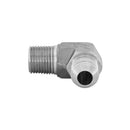 1/2 MNPT x 1/2 MJIC 90° Elbow Alternate Thread View