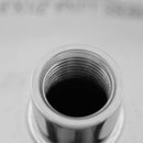 Tri Clamp End Cap 4" x 1/4" FNPT Thread View