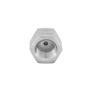 1/4 MJIC x 1/2 FNPT Straight Hose Adapter Thread View