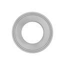 Tri Clamp Flat Reducer 2" x 1.5" Bottom View