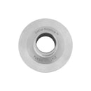 Top view of a Tri Clamp Rubber Hose Adapter 2" x 1"