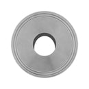 Bottom view of a Tri Clamp Rubber Hose Adapter 2" x 1"