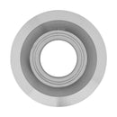 Tri Clamp Flat Reducer 3" x 1.5" Top View