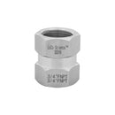 3/4 FNPT x 3/4 FNPT Straight Hose Adapter Side View