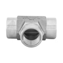 3/4 FNPT x 3/4 FNPT x 3/4 FNPT Tee Thread View