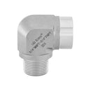 3/4 MNPT x 3/4 FNPT 90° Elbow Side View