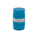 3/4 MNPT x 3/4 MNPT Straight Hose Adapter Side View With Thread Protection Caps