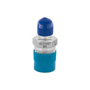 3/8 MJIC x 1/2 MNPT Straight Hose Adapter With Thread Protector Caps