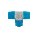 3/8 MNPT x 3/8 MNPT x 3/8 MNPT Tee Thread Protector Caps