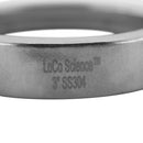 High Pressure Tri Clamp 3" Etched Loco Science Logo