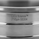 Sintered Disc Filter Plate 3" x 5 µm | LoCo Science