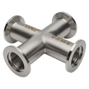 4-Way Cross KF-25 Flange Vacuum Fitting Stainless Steel