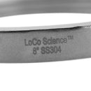 High Pressure Tri Clamp 8" Etched Loco Science Logo