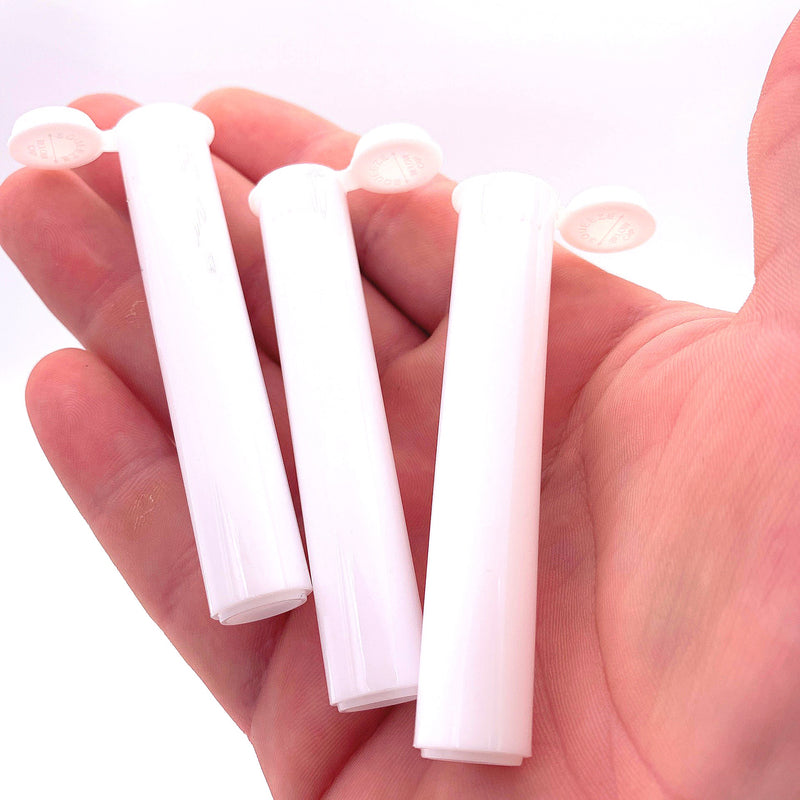 White Child Proof Cartridge Tubes by Loco Science