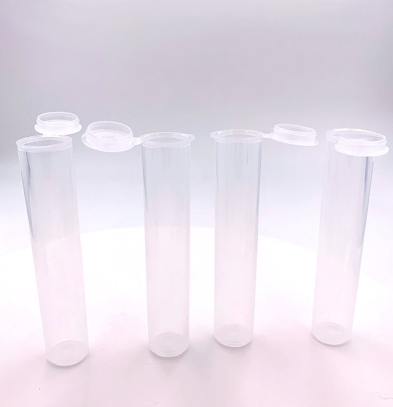 Child Proof Cartridge Tubes Clear Standing View by Loco Science