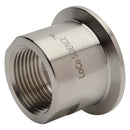 KF-40 Flange to 1" NPT Female Vacuum Fitting Adapter