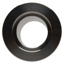 KF-25 Flange to 3/4" NPT Male Vacuum Fitting Stainless Steel Flange View