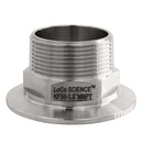 KF-50 to 2" NPT Male Vacuum Fitting | LoCo Science