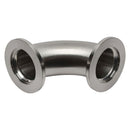 KF-25 Flange Elbow 90 Degrees Vacuum Fittings Horizontal View