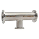KF-16 to KF-25 Vacuum Reduced Tee Stainless Alternate View