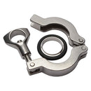 KF-25 Vacuum Clamp Stainless Steel open view 2