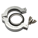 KF-40 Flange Vacuum Clamp Aluminum Alloy image 2
