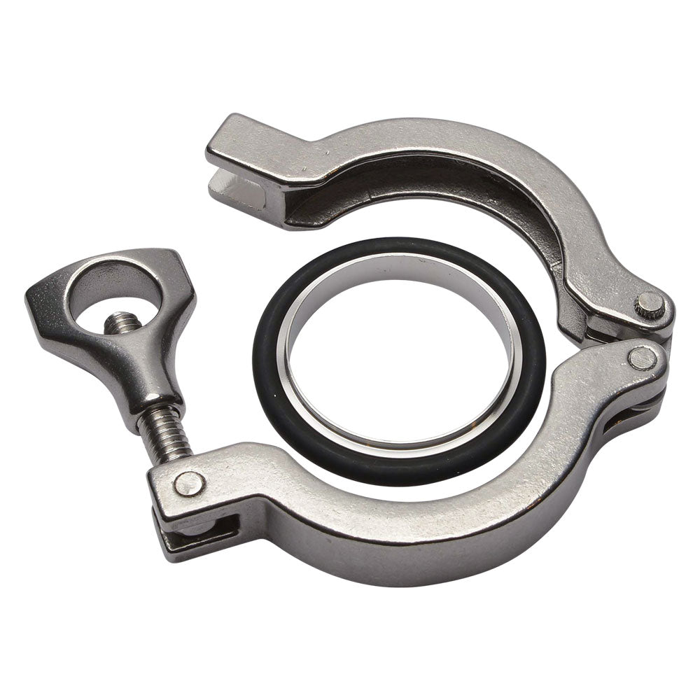 KF-40 Flange Vacuum Clamp | Stainless Steel | LoCo Science