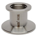 KF-40 to KF-25 Flange Vacuum Fitting Reducer Adapter Side View