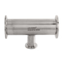 KF-16 to KF-40 Vacuum Reduced Tee Stainless | LoCo Science
