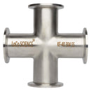 KF-40 Vacuum Cross Side View