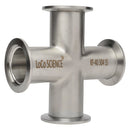 KF-40 Vacuum Cross Angled View