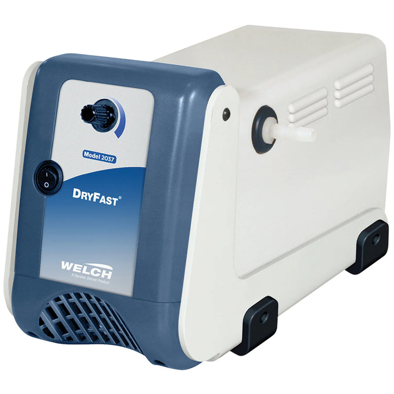 WELCH 2037 DryFast Diaphragm Vacuum Pump | Model 2037B-01 Chemical Duty (115V)